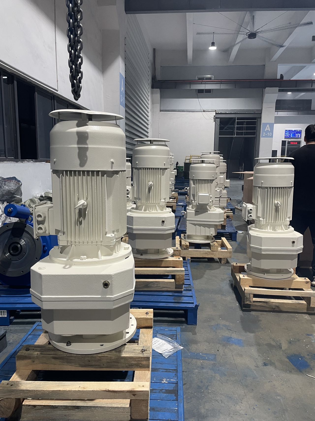 Mô tơ giảm tốc tải nặng loại mặt bích Evergear